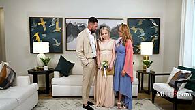 i feel excited prepping her before walking down the aisle in milf5