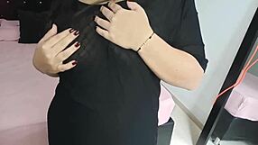 Your Neighbor Pleases with Wet Vagina Close-Up and Fishnet Foot Fetish Action