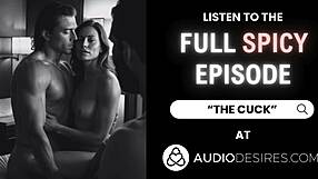 Desperat milf-kone tar stor kuk-creampie mens ektemann ser på i amatør-cuckold ydmykelses-knulling