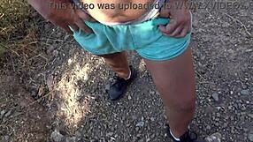 Perverted Stepmother Pissing from Hairy Pussy in Front of Stepson!