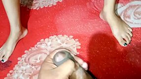 She tells her husband on the phone that she is working late.