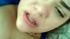 White teen experiences her first encounter with a massive black cock.