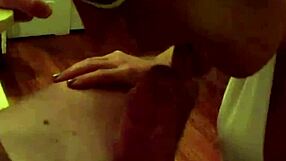 Hot Blonde Slut In Bikini And Glasses Drains Every Drop Of Jizz