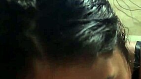 I wanted to play games with him so I dropped down for a quick blowjob ride.