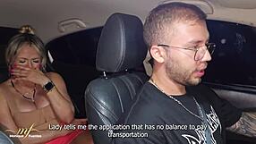 Uber Driver Pumps Double Creampie Into Curvy Colombian Milf's Pussy During Wild Ride!