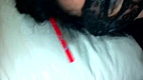 Married girl boldly fulfills her fantasy with two hard cocks filling her eager mouth