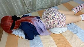 Åh min liderlige jomfru steddatter, det balletteskørt får mig stiv, penetrer din røv hele natten