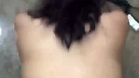 Latina prostitute bent over in doggystyle fuck session with quick rough action