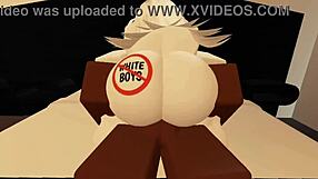 Hey, bu Roblox oyununda utangaç kız çıktı ama süper azgın, büyük sikimi vahşice biniyor boşalana kadar!