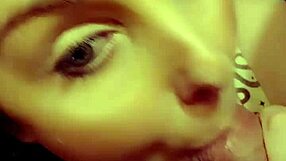 Sucking On A Hard Cock With Intense Redhead Milf Blowjob Action