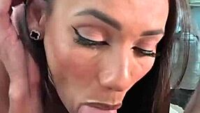 Do you love watching this teen brunette latina give a rimjob in pov? Her natural tits bounce during sloppy blowjob until cum in mouth