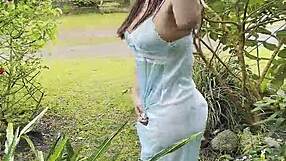 Shy Latina maid bends over for boss's small cock deepthroat and doggystyle fuck until cum!