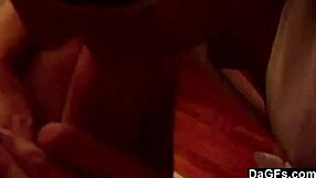 Hot Blonde Slut In Bikini And Glasses Drains Every Drop Of Jizz