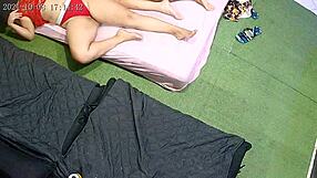 Spying On My Latina Sister-In-Law Dreaming In Bed With Hidden Phone Cam