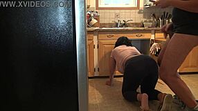 Turkish Stepmom Almost Catches Me Cumming on Her Big Ass!