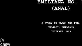 Emiliana's first anal adventure in the official trailer