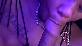 Pretty Ebony Takes Monster Cock With Ball Licking And Moaning For Cumshot Facial