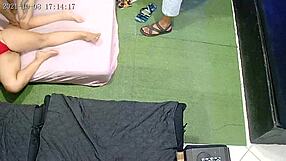 Spying On My Latina Sister-In-Law Dreaming In Bed With Hidden Phone Cam