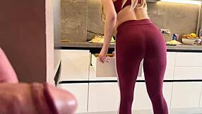 hey stepson, wanna fuck me while stepdad's away? - russian amateur with talk and english subtitles