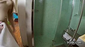 sweet young thing delivers pov blowjob then spreads tight hole for deep hardcore fucking