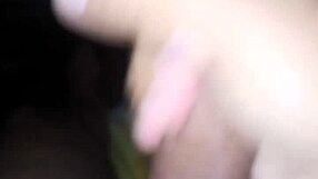 In this homemade solo video, a guy relaxes with some techno music while masturbating