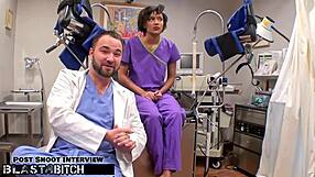 Petite Student Jackie Banes Caught by Doctor Tampa and Blasted with Cum in Hospital Fetish