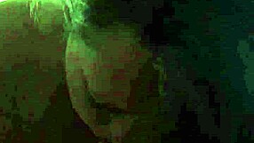 Amateur performs quick lunchtime blowjob with deep sucking action