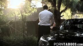 Brunette Enjoys Raw Bareback Encounter With Huge Cock For Cash