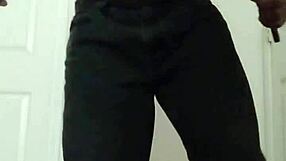 I Feel So Relieved Finding Private Time to Shave and Masturbate in Jeans with Jerk Off Instructions