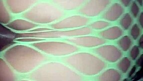 curvy peruvian amateur bent over in interracial doggystyle action