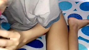 Leaked footage hints at busty Colombian stepdaughter's insatiable desires in amateur fitness lingerie session