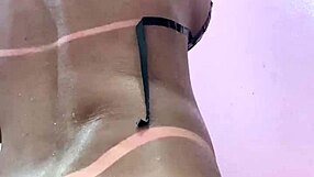 story of before and after tanning with the machine ready just come