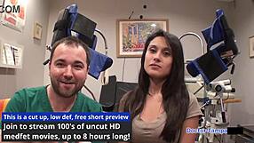 i'm dr tampa locking up petite alexa chang in florida with gloves and handcuffs for humiliation