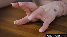 Purgatoryx učitelka vol 1 část 2: Venus Vixen jako drobná 18+ brunetka učitelka v interracial hardcore s foukáním, cowgirl jízdou a misionářským olizováním kundičky