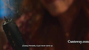 Power Outage Leads To Candle Play With Sophia Locke And Casey Calvert Licking Cunts