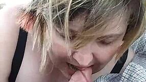 Bbw Wife Liz Delivers Roadside Blowjob Thrill!