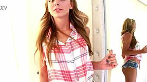 i'm pristine edge, sexy skinny petite girl taking huge cock deepthroat face fuck pov blowjob and cum swallow