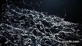 Nice Lesbian Kittens Get Covered With Piss and Squirt Wet Pussies