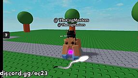 Roblox Girl Riding My Cock Hard In Roblox!