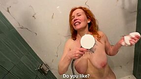 Endless Seduction Day with Stepmom in Shower Bent Over Big Ass Natural Tits Doggystyle Cowgirl Riding