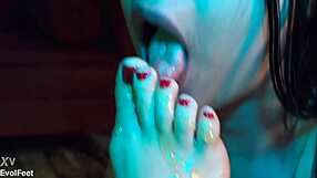 Do you want to lick honey off my feet while I choke and gag you deep?