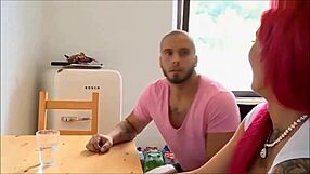 What Happens When Busty German Redhead Milf with Tattoo and Piercing Gets Anal in Kitchen