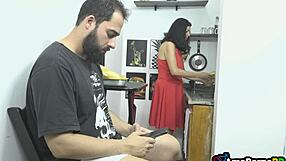 I'm desiring my stepdaughter 24 hours a day, part 1, with her bent over for doggystyle from her father-in-law