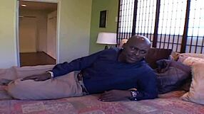 Two Enormous Boobs on Giant Black Cock