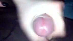 Oh man! This amateur mature in pantyhose lingerie gives a quick handjob until cum explodes fast with clothes ripped