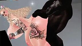 I feel so thrilled as this Colombian big-ass babe begs me to pound her pussy hard in IMVU