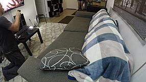 Gigi Breeze craved a hard cock so she sucked it deep with gagging and choking.