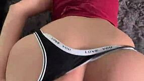 Roommate Sucks My Huge Cock Then Bends Over For Deep Doggystyle Creampie In Her Tight Wet Pussy