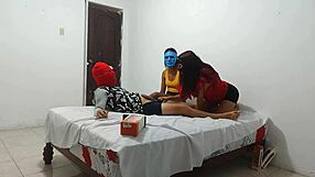 Imagine your girlfriend inviting her cute best friend for homemade blowjob lessons that turn surprisingly intense