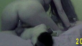 Fucking my best latina friend turns into hardcore action with that big cock making her moan in homemade style
